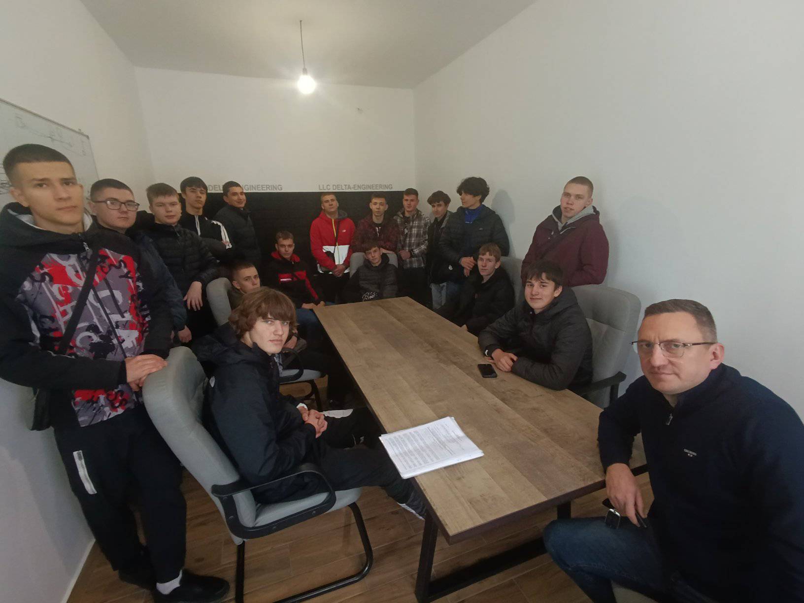 Зустріч з директором компанії ТОВ «ДЕЛЬТА СОЛЬЮШН»